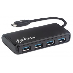 Manhattan IUSB31C-HUB430M - USB 3.2 Gen 1/4-port hub USB Hubs Onetrade